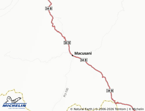 Mapa MICHELIN Macusani - ViaMichelin