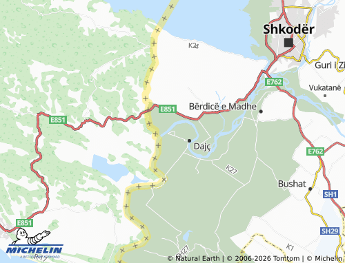 Carte MICHELIN Samrisht - ViaMichelin