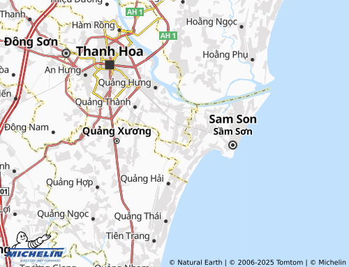 MICHELIN Quảng Cát map - ViaMichelin