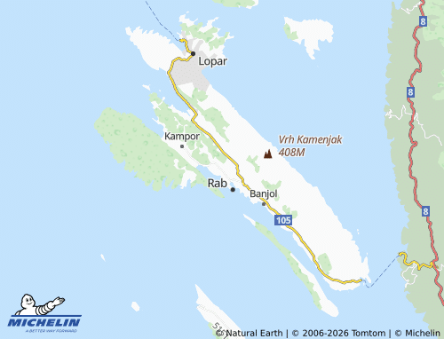 Carte MICHELIN Palit - ViaMichelin