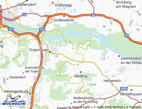 MICHELIN Hilpersdorf map - ViaMichelin