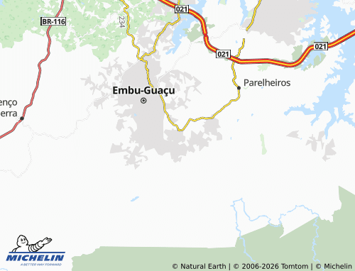 Mapa MICHELIN Cipó-Guaçu - ViaMichelin