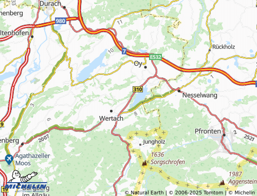 Mapa MICHELIN Kolpingstraße - ViaMichelin