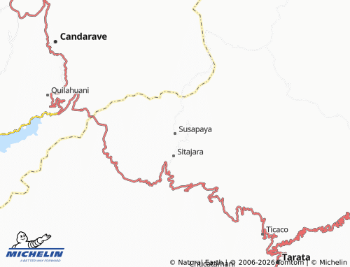 MICHELIN-Landkarte Susapaya - ViaMichelin