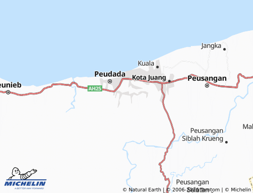 Mappa MICHELIN Blang Seupeng - ViaMichelin