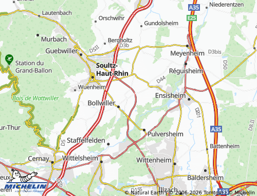 Mapa MICHELIN Feldkirch - ViaMichelin