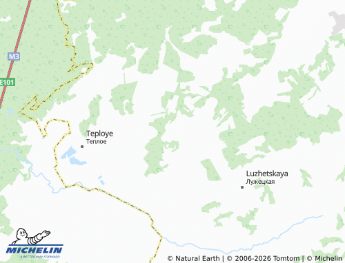Carte MICHELIN Lipovka - ViaMichelin