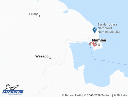 MICHELIN Jamilu map - ViaMichelin
