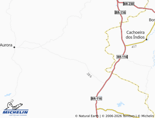 Carte MICHELIN Tipi - ViaMichelin