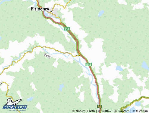 Carte MICHELIN Logierait - ViaMichelin