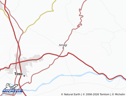 Mappa MICHELIN Amagi - ViaMichelin