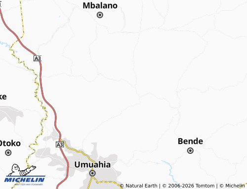 MICHELIN-Landkarte Lodu Imenyi - ViaMichelin