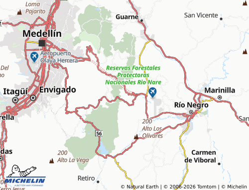 Mappa MICHELIN Yarumal - ViaMichelin