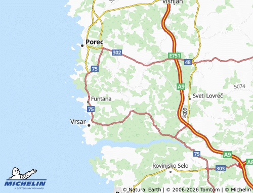 Kaart MICHELIN Jasenovica - ViaMichelin