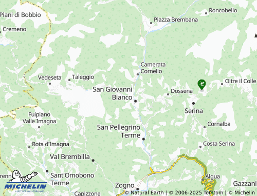 Mapa MICHELIN Brembilla - ViaMichelin