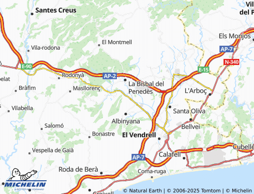 Mappa MICHELIN La Miralba - ViaMichelin