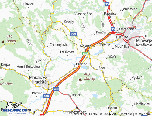Mappa MICHELIN Loukov - ViaMichelin