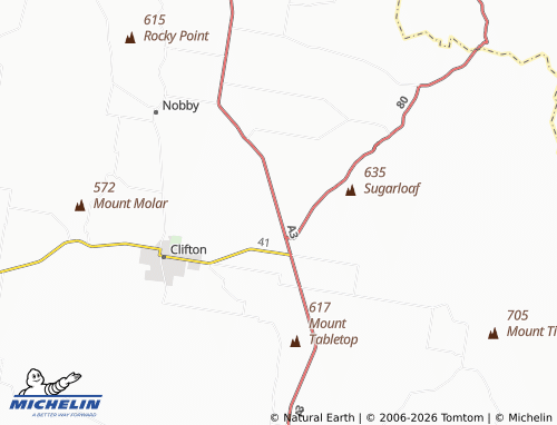 Mapa MICHELIN Missen Flat - ViaMichelin