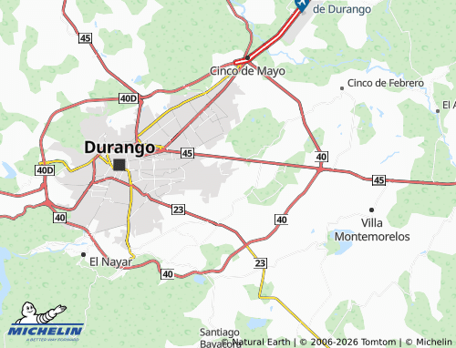 MICHELIN Cristóbal Colón map - ViaMichelin