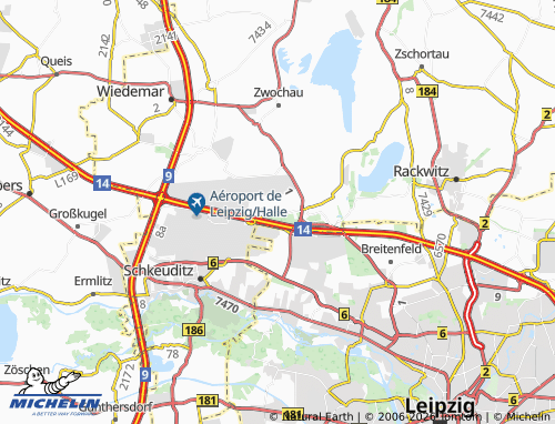 MICHELIN Freiroda map - ViaMichelin