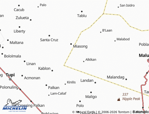MICHELIN Datal Bila map - ViaMichelin
