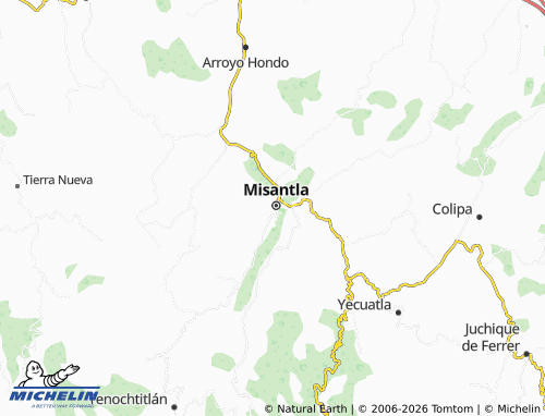 Kaart MICHELIN Centro - ViaMichelin