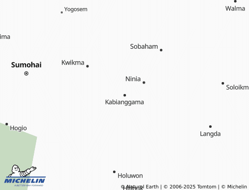 MICHELIN Kabianggama map - ViaMichelin