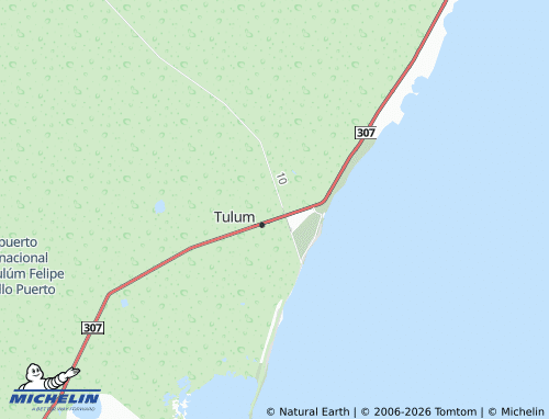 Mappa MICHELIN Aldea Savia Tulum - ViaMichelin
