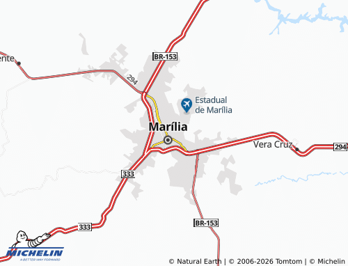 Mapa MICHELIN Cascata - ViaMichelin