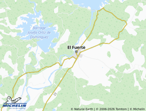 MICHELIN La Tenería map - ViaMichelin