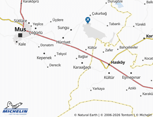 Mappa MICHELIN Bağlar - ViaMichelin