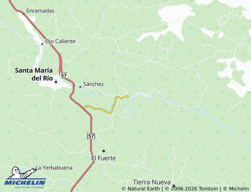 Mappa MICHELIN Las Adjuntas - ViaMichelin