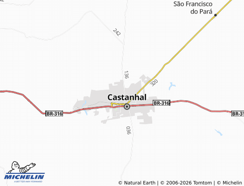 MICHELIN Bairro Estrela map - ViaMichelin