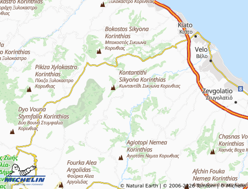 MICHELIN Paradeisi map - ViaMichelin