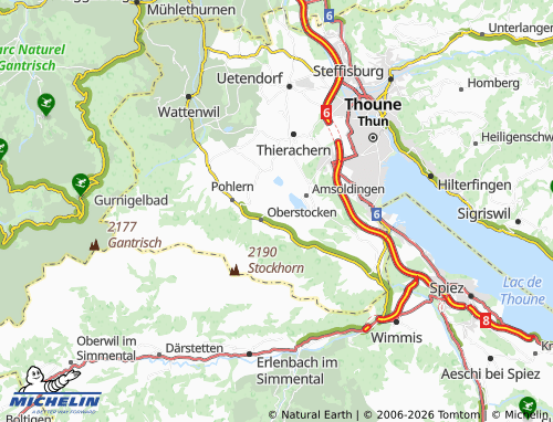 Mapa MICHELIN Höfen - ViaMichelin