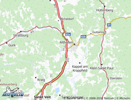 MICHELIN Mölbling map - ViaMichelin