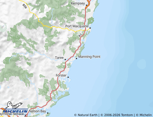 Mapa MICHELIN Manning - ViaMichelin