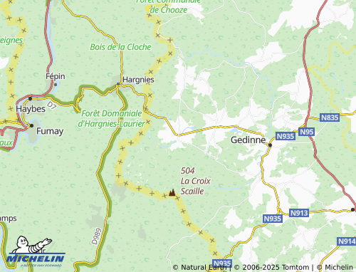 MICHELIN Willerzie map - ViaMichelin