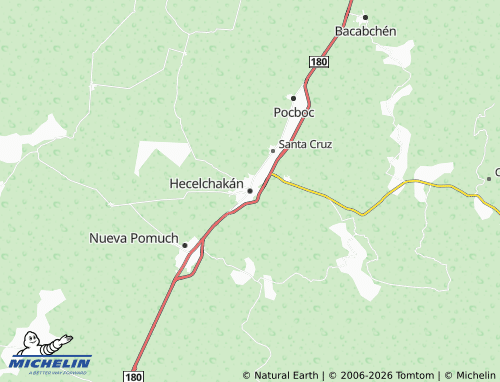 Mappa MICHELIN Hecelchakán - ViaMichelin