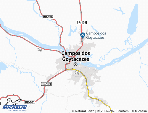 Mapa MICHELIN Parque Vera Cruz - ViaMichelin