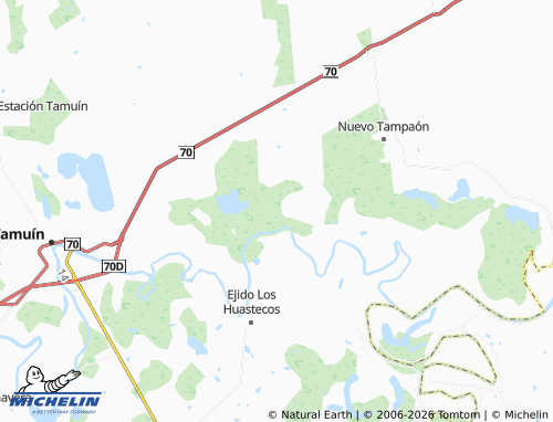 Mappa MICHELIN San José del Limón - ViaMichelin