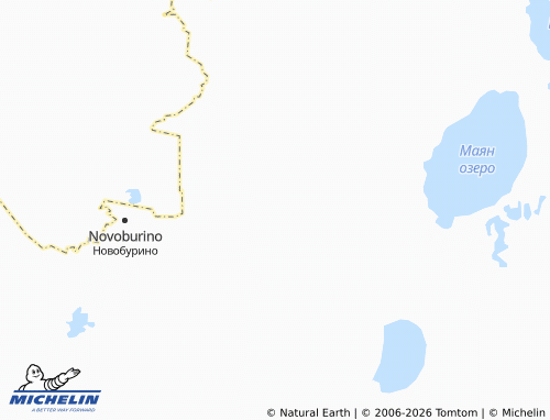 MICHELIN-Landkarte Trudovoy - ViaMichelin