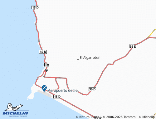 MICHELIN El Algarrobal map - ViaMichelin