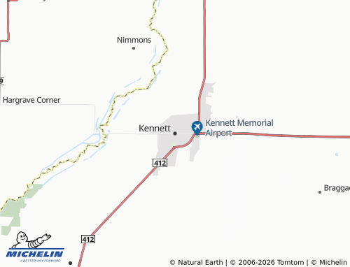 Mappa MICHELIN Kennett - ViaMichelin