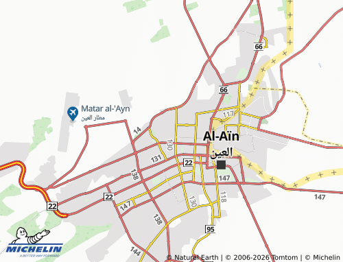 MICHELIN Al Mahatta map - ViaMichelin