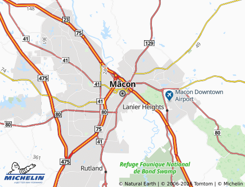 Mapa MICHELIN Macon - ViaMichelin