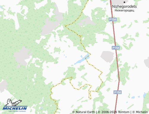 MICHELIN-Landkarte Inyutino - ViaMichelin