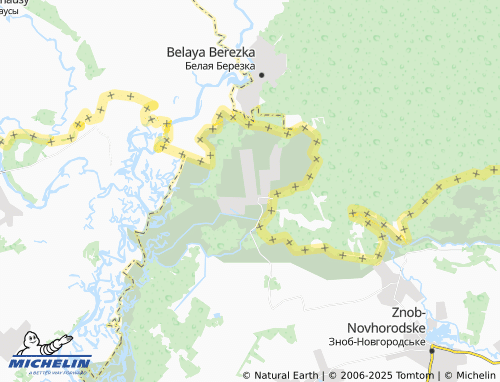 MICHELIN Novovasylivka map - ViaMichelin