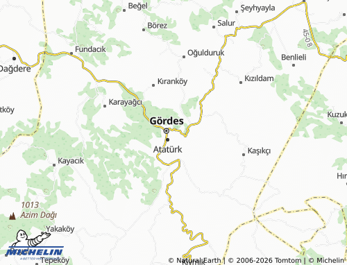 MICHELIN Beşeylül map - ViaMichelin