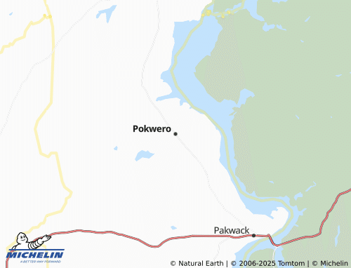 MICHELIN Pokwero map - ViaMichelin